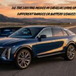 Do the Driving Modes in Cadillac Lyriq Offer Different Ranges or Battery Usages?